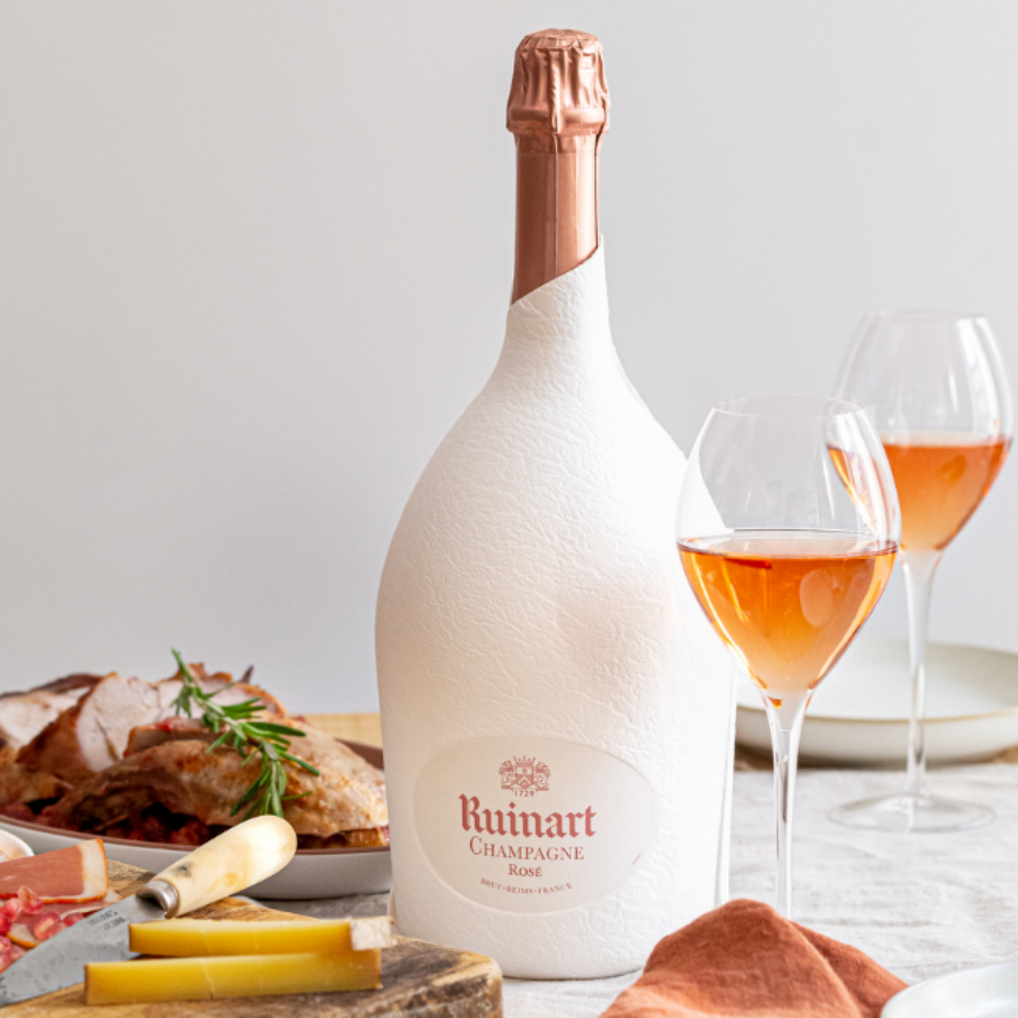 Ruinart Rosé Champagne - 75CL (With Second Skin)