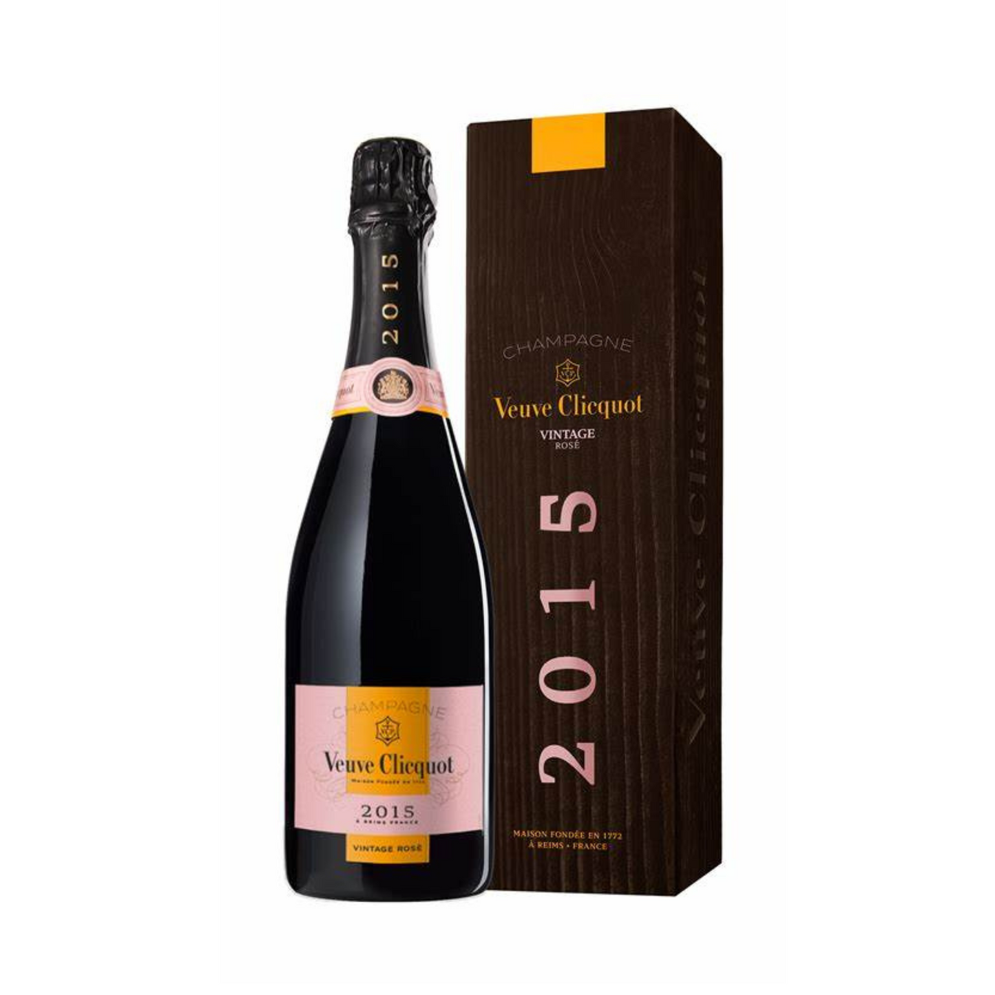 Veuve Clicquot Vintage Rosé 2015 - 75CL (With Gift Box)