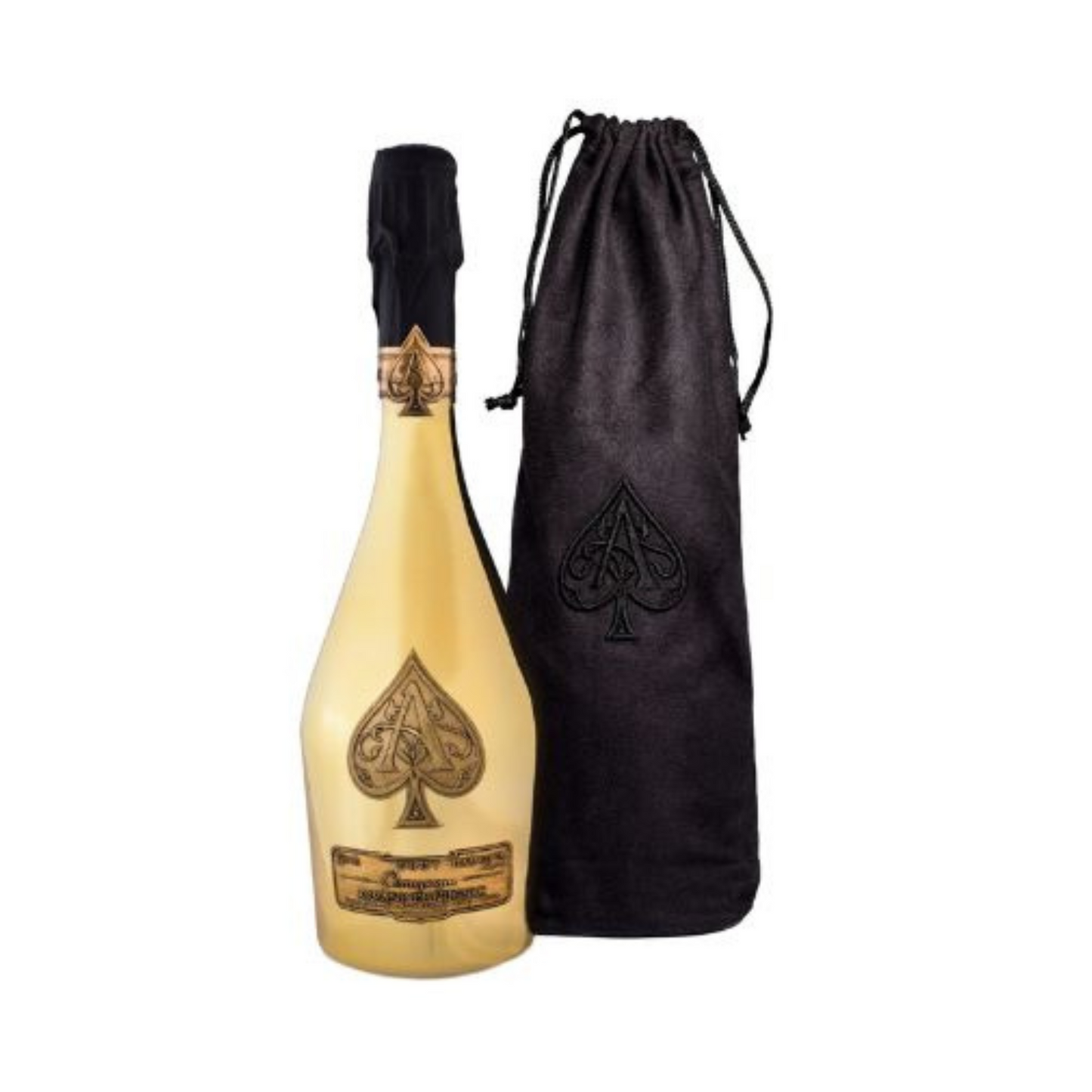 Armand de Brignac Ace of Spades Brut Gold - 75CL (With Velvet Bag)