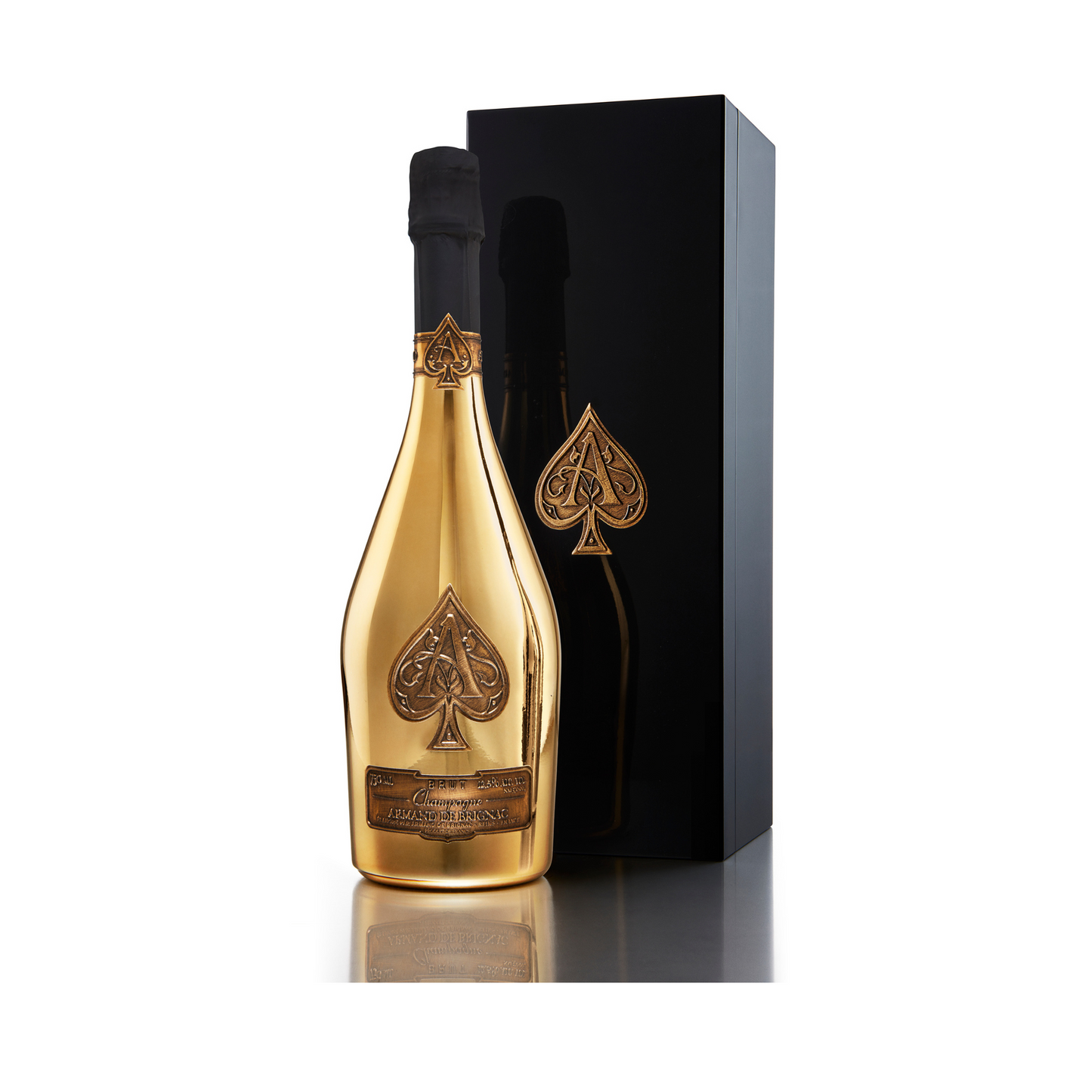 Armand de Brignac Ace of Spades Brut Gold - 75CL (with Gift Box)