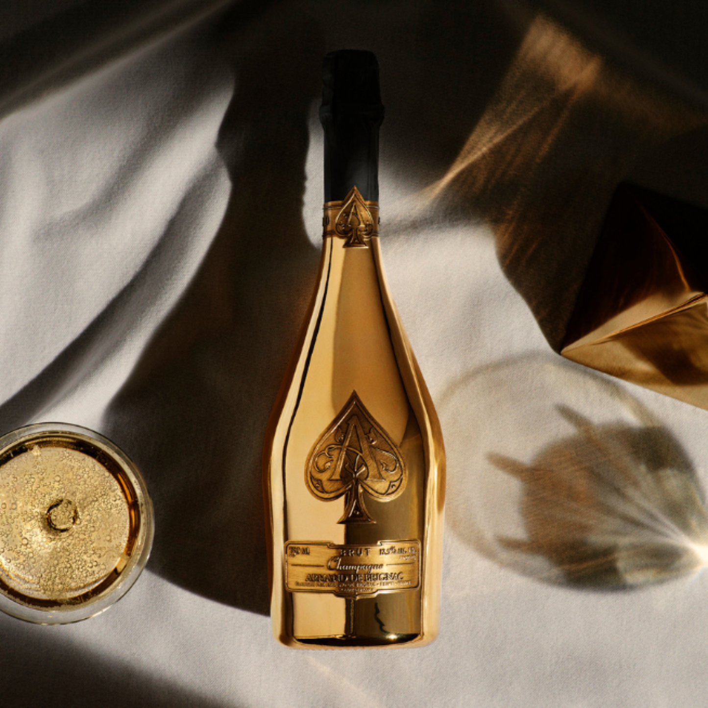Armand de Brignac Ace of Spades Brut Gold - 75CL (with Gift Box)