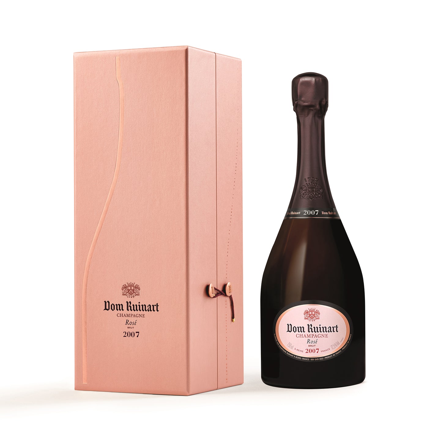 Dom Ruinart Rosé 2007 Champagne - 75CL (With Gift Box)