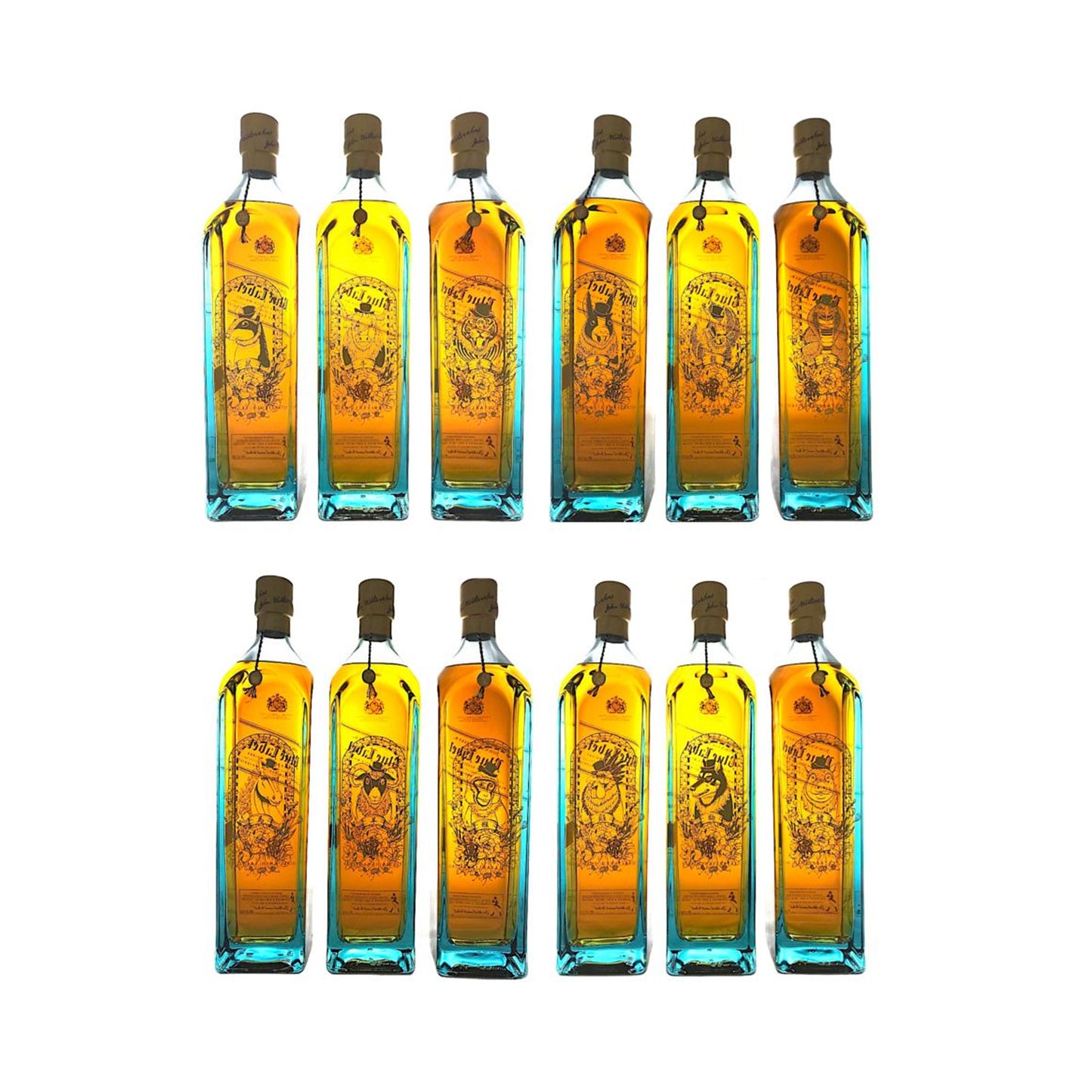 Johnnie Walker Blue Label Zodiac Collection - 12 x 75CL (With Gift Box)