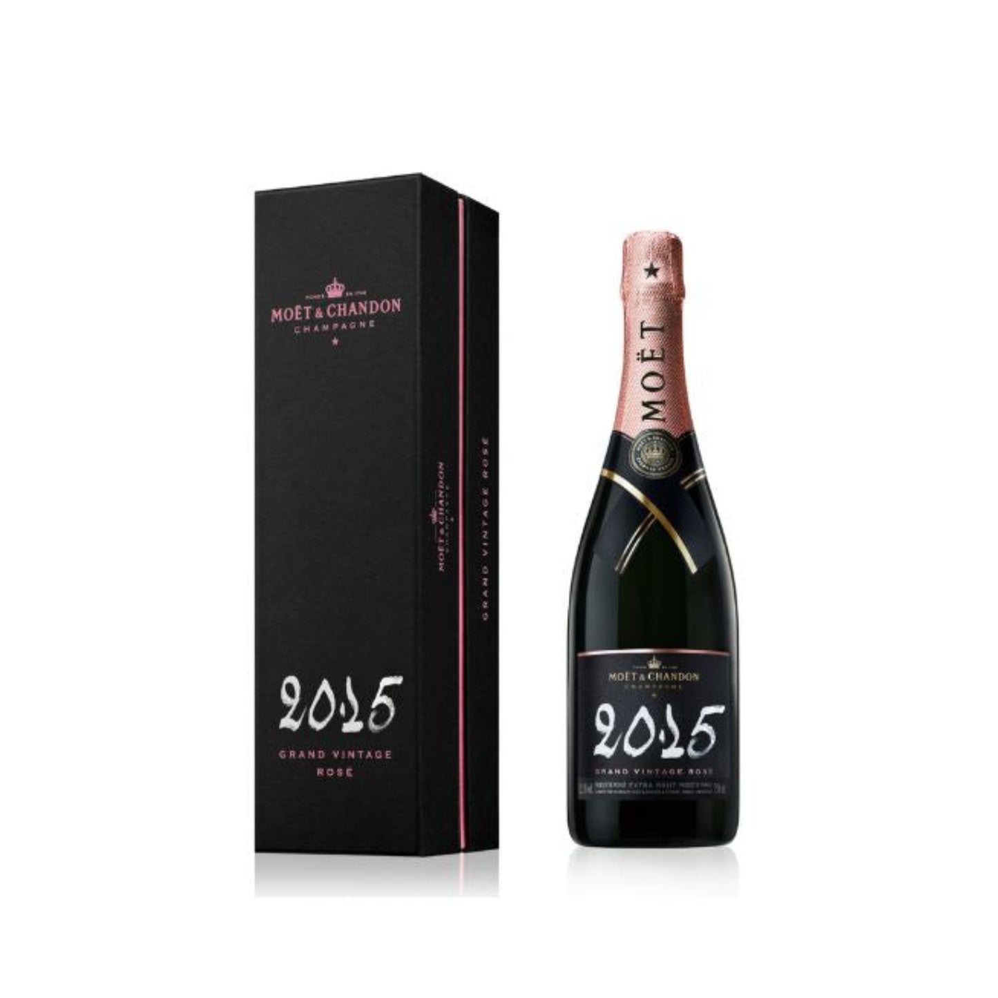 Moët & Chandon Grand Vintage Rosé 2015 - 75CL (With Gift Box)