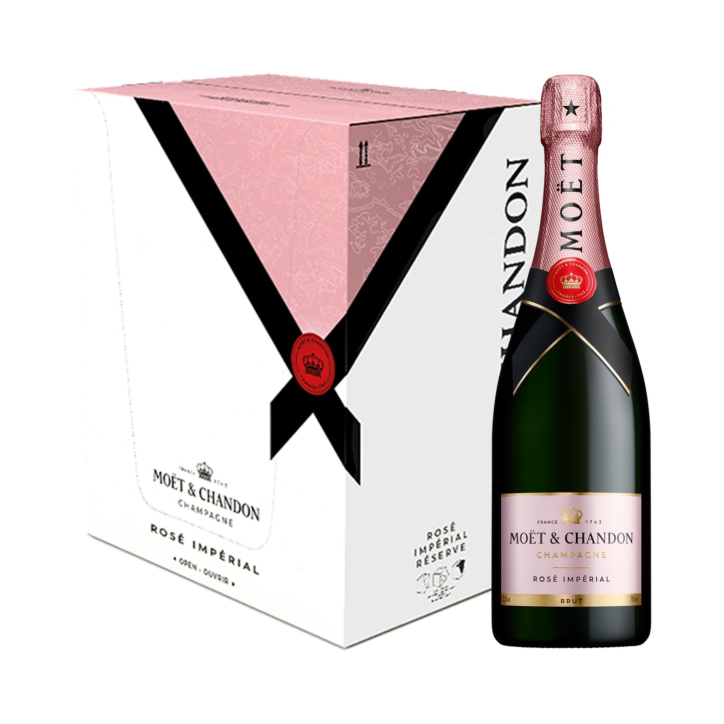 Moët & Chandon Rosé Impérial - 6 x 75CL