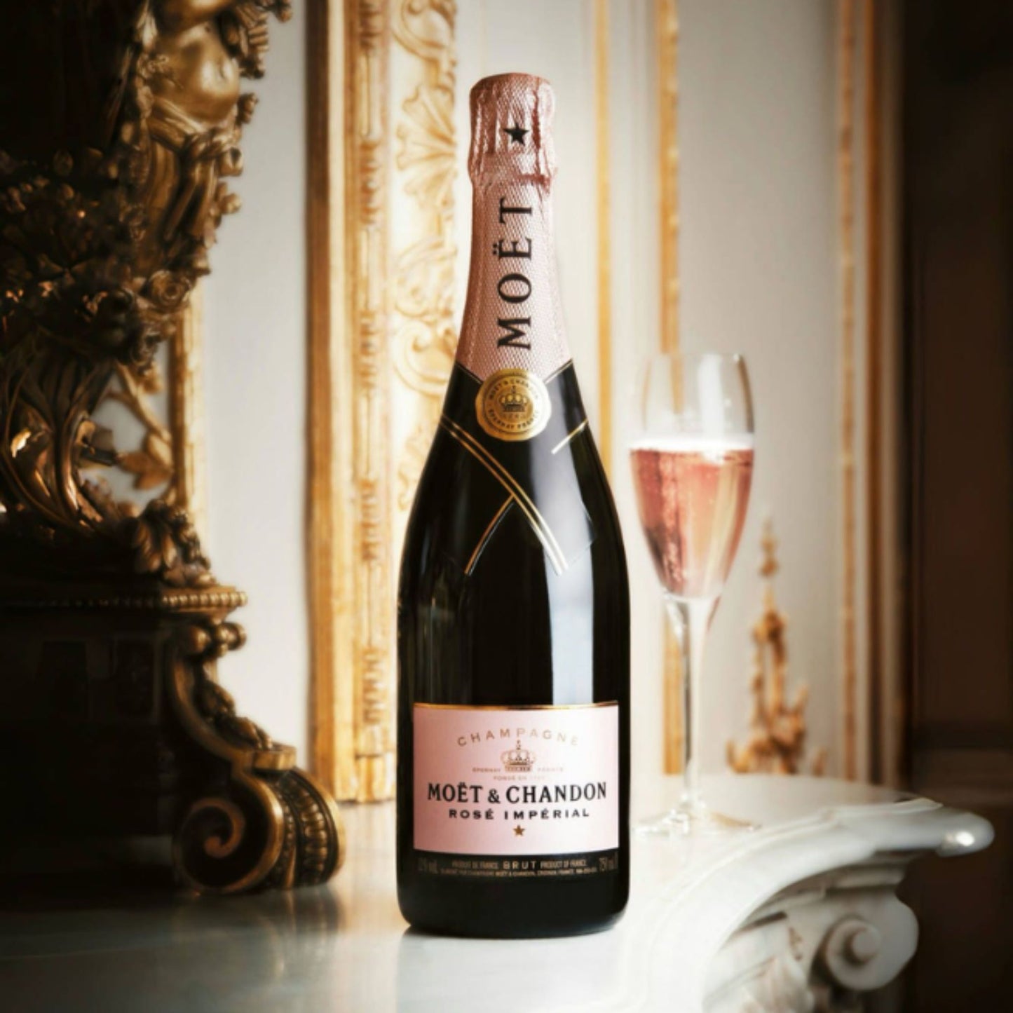 Moët & Chandon Rosé Impérial Seasonal Box - 75CL (With Gift Box)