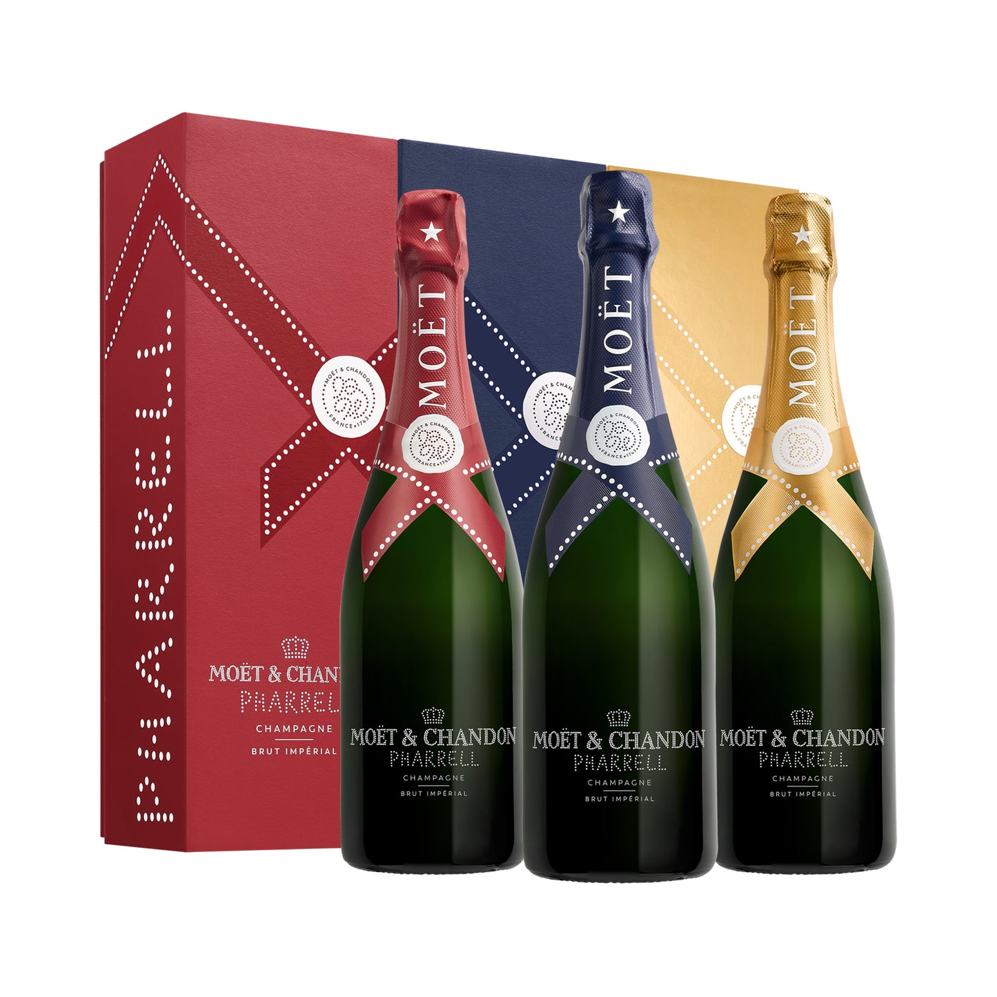 Moët & Chandon x Pharrell Williams Impérial Brut - 75CL (With Gift Box)