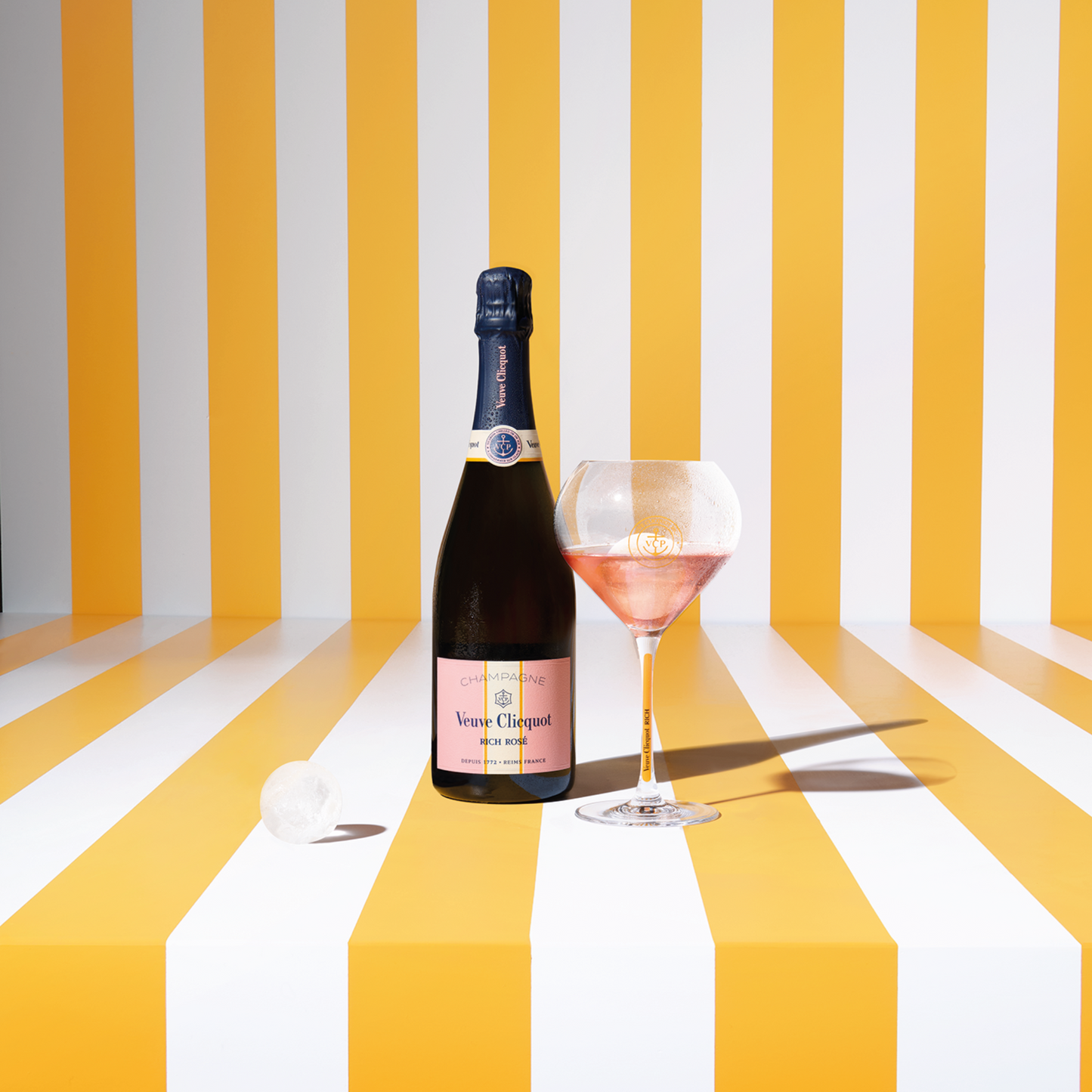 Veuve Clicquot Rich on Ice Rosé - 75CL