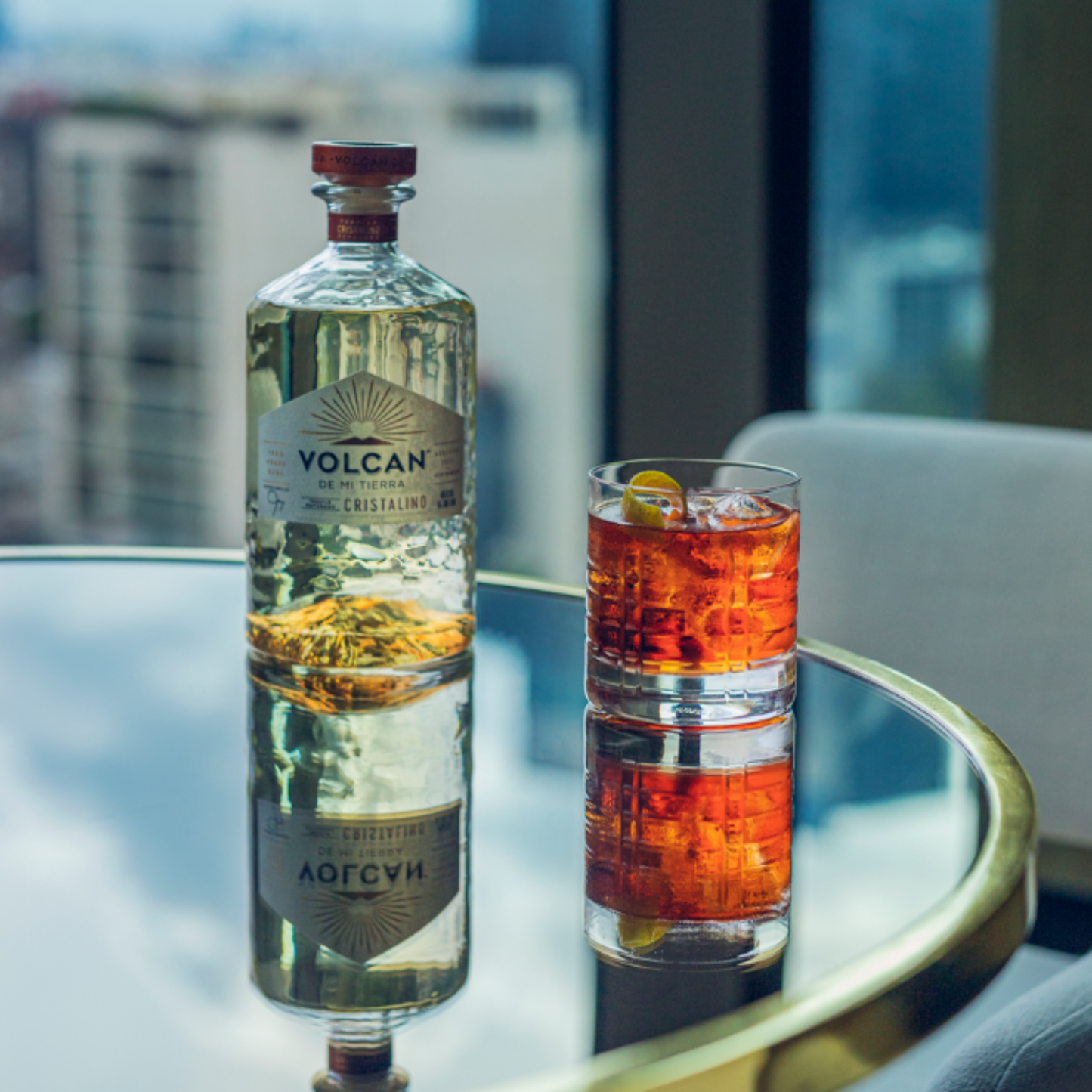 Volcan Cristalino Añejo Tequila - 70CL