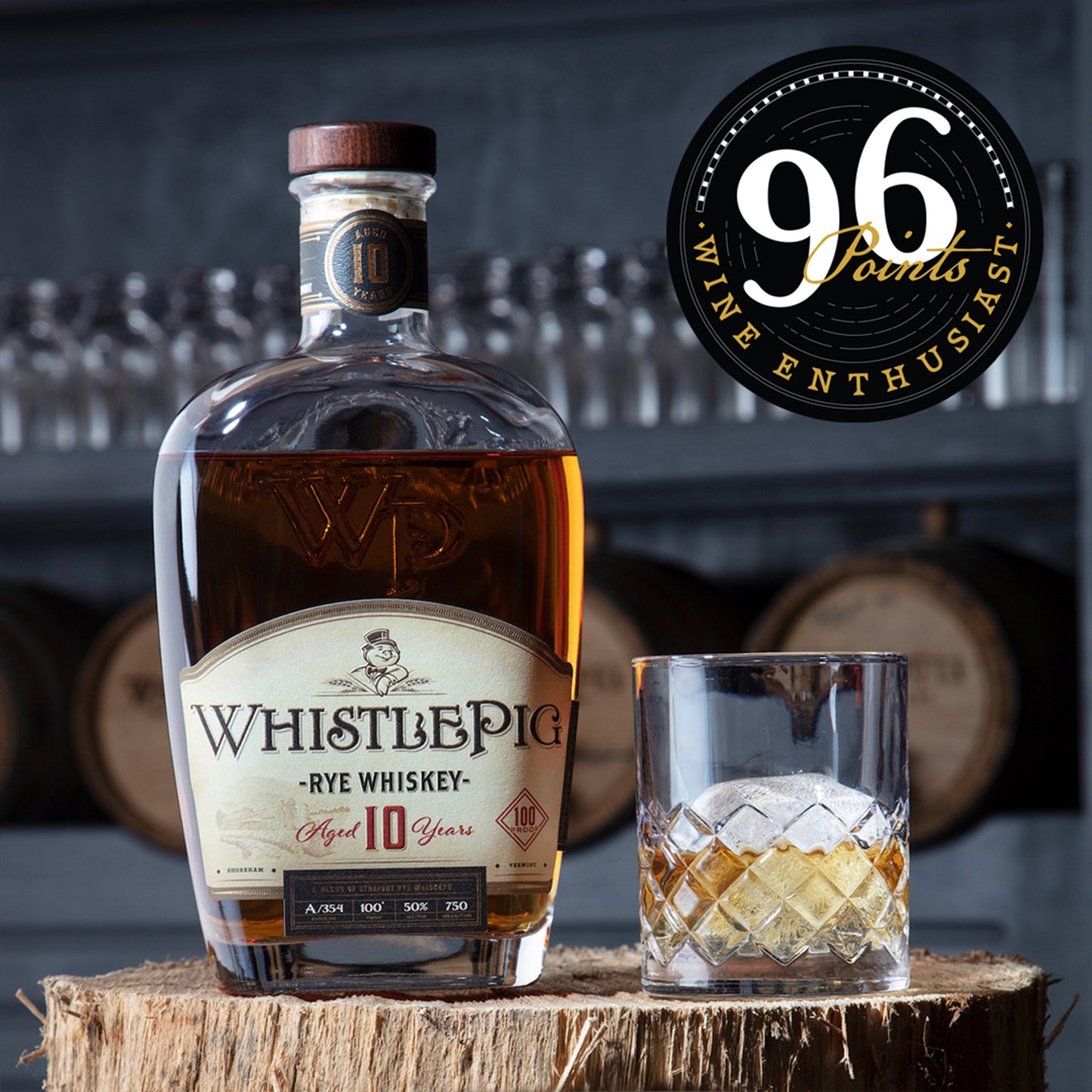 WhistlePig Small Batch Rye Aged 10 Years - 70CL (With Gift Box)