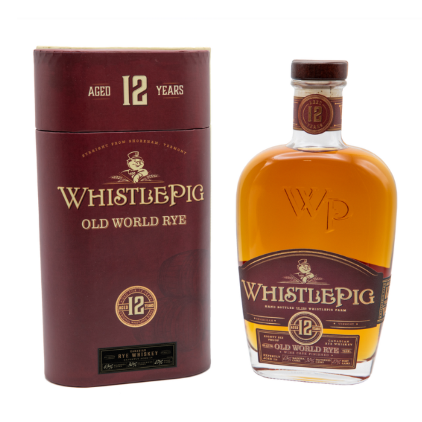 WhistlePig Old World Rye Aged 12 Years - 70CL (With Gift Box)