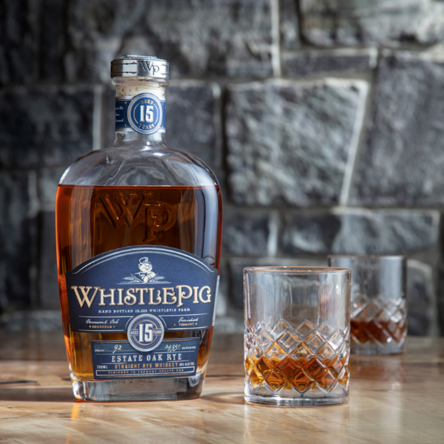 WhistlePig Straight Rye Aged 15 Years - 70CL (With Gift Box)