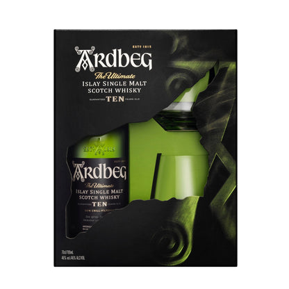Ardbeg 10 Year Old Gift Set - 70CL (With 2 Glasses)