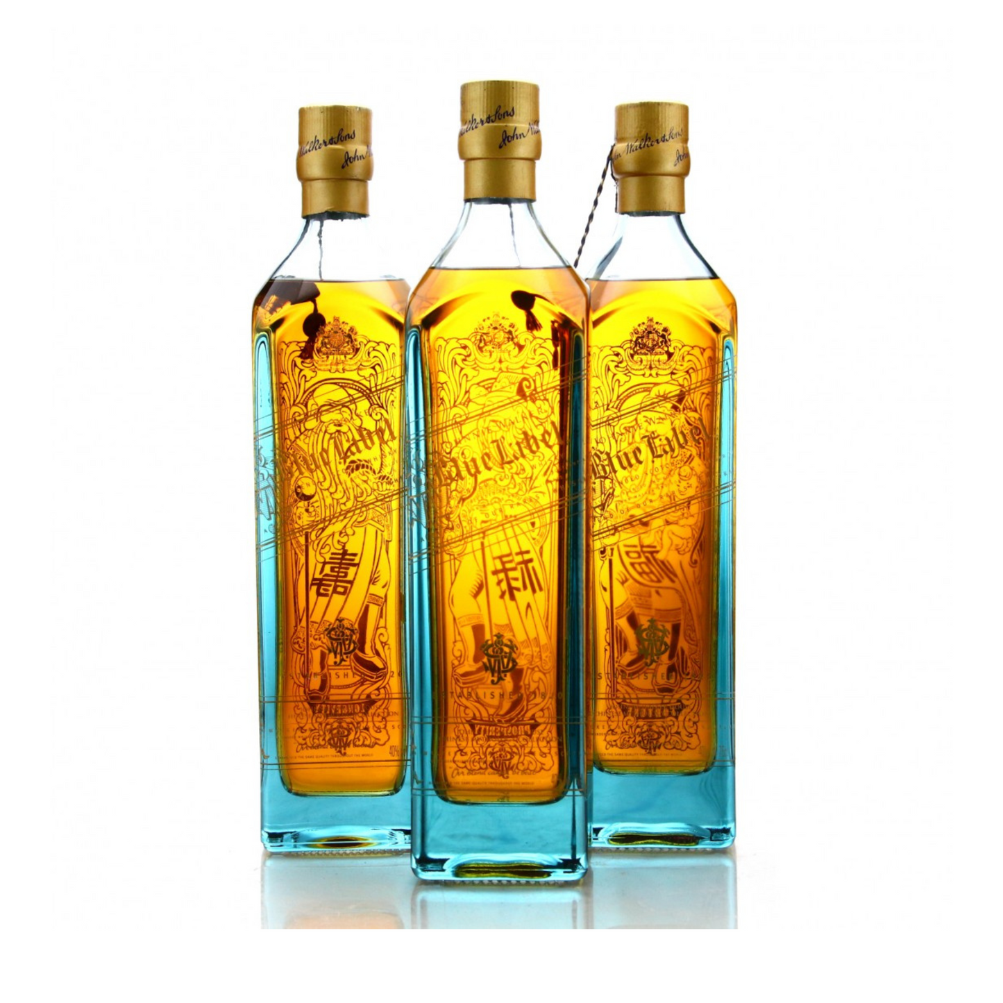 Johnnie Walker Blue Label Fu Lu Shou Set