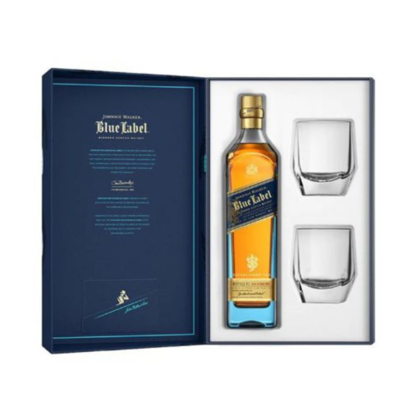 Johnnie Walker Blue Label Crystal Glass Gift Set