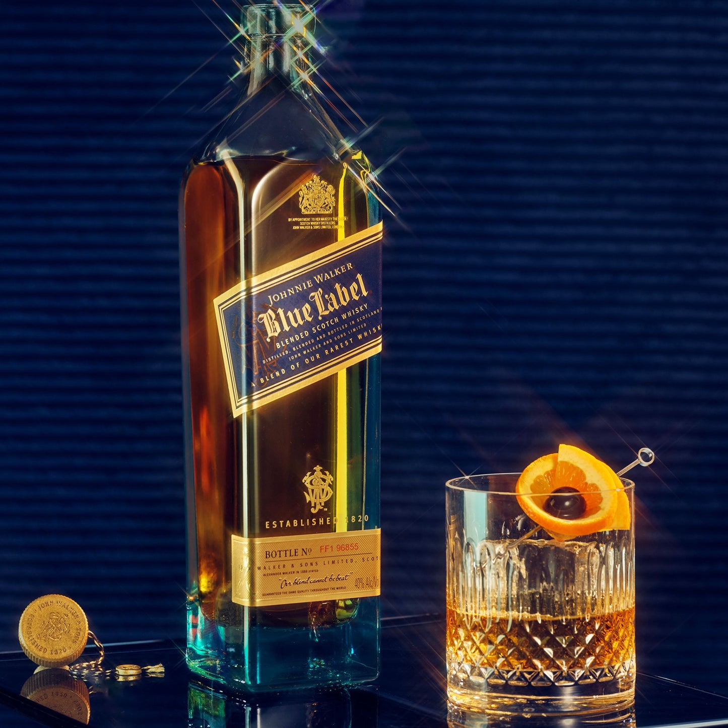 Johnnie Walker Blue Label With Decanter - 75CL (With Gift Box)