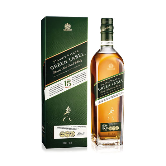 Johnnie Walker Green Label 15 Years - 70CL (With Box)