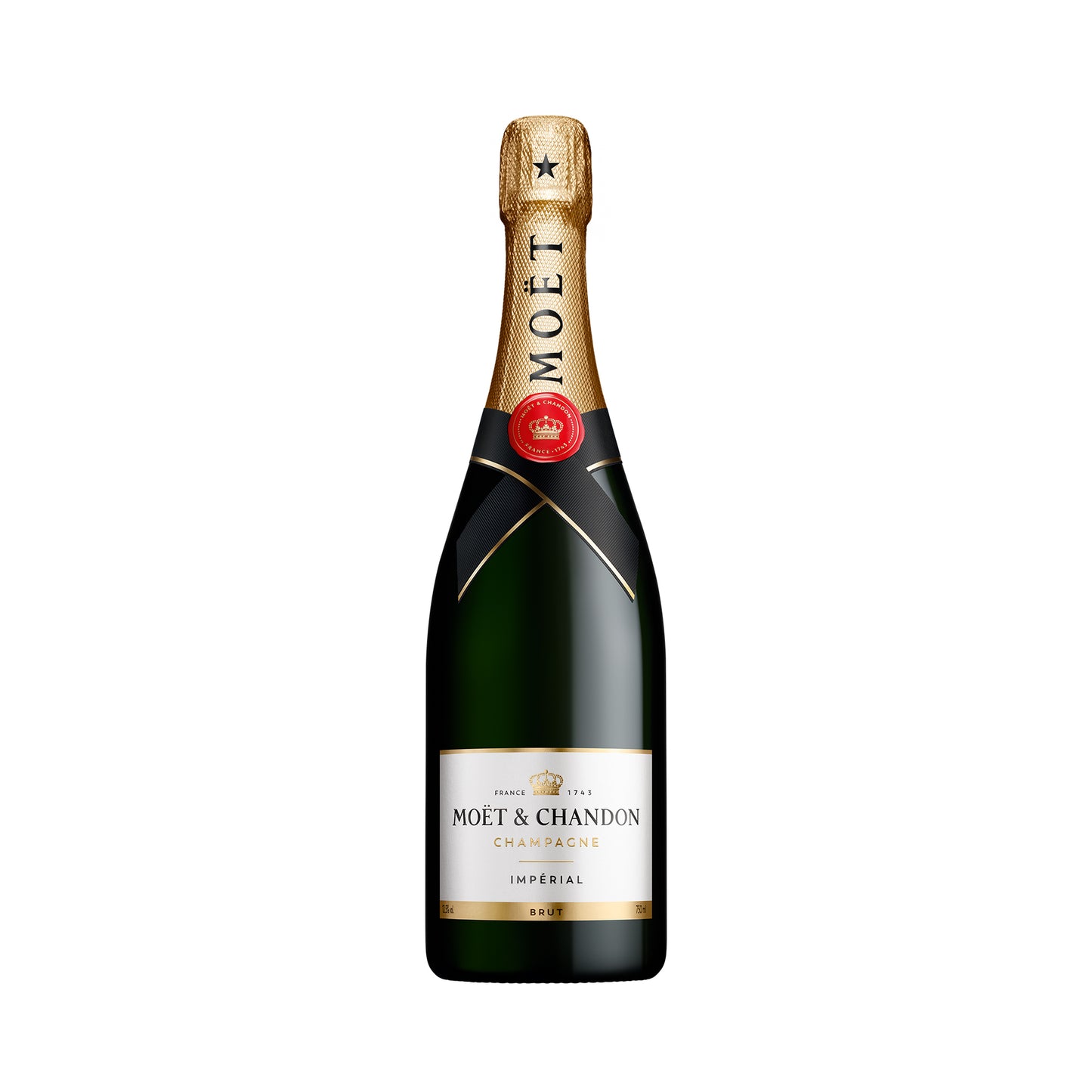 Moët & Chandon Impérial Brut Festive Pack - 6 x 75CL + 6 Glasses