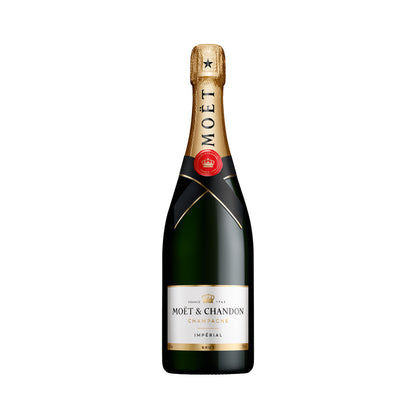 Moët & Chandon Impérial Brut Festive Pack - 6 x 75CL + 6 Glasses