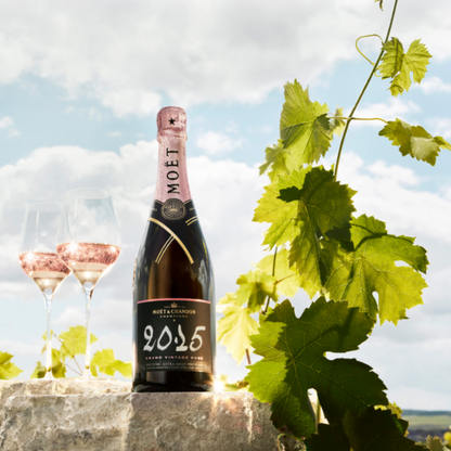Moët & Chandon Grand Vintage Rosé 2015 - 75CL (With Gift Box)