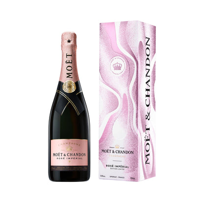 Moët & Chandon Rosé Impérial Seasonal Box - 75CL (With Gift Box)