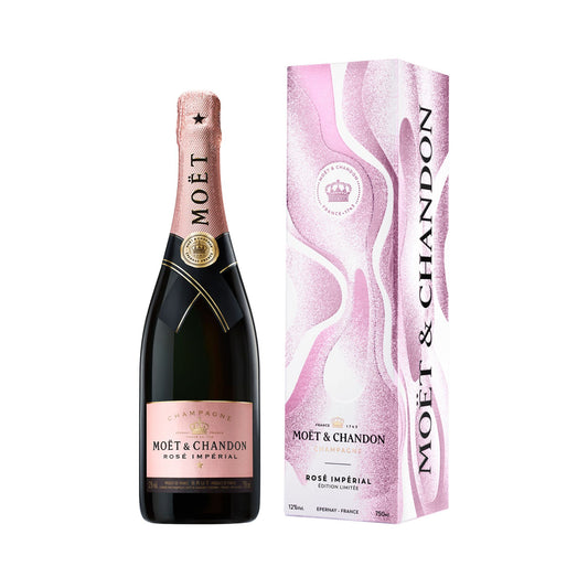 Moët & Chandon Rosé Impérial Seasonal Box - 75CL (With Gift Box)