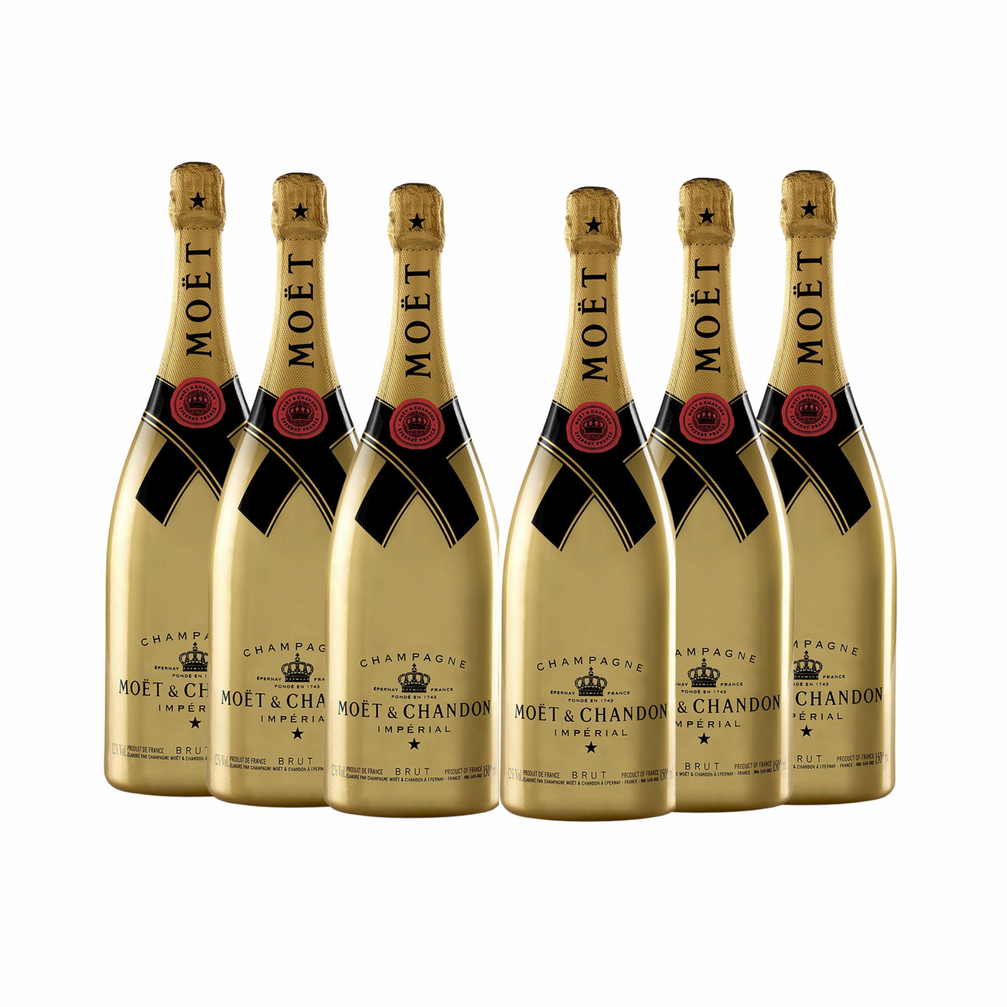 Moët & Chandon Impérial Brut Gold Sleeve - 6 x 75CL