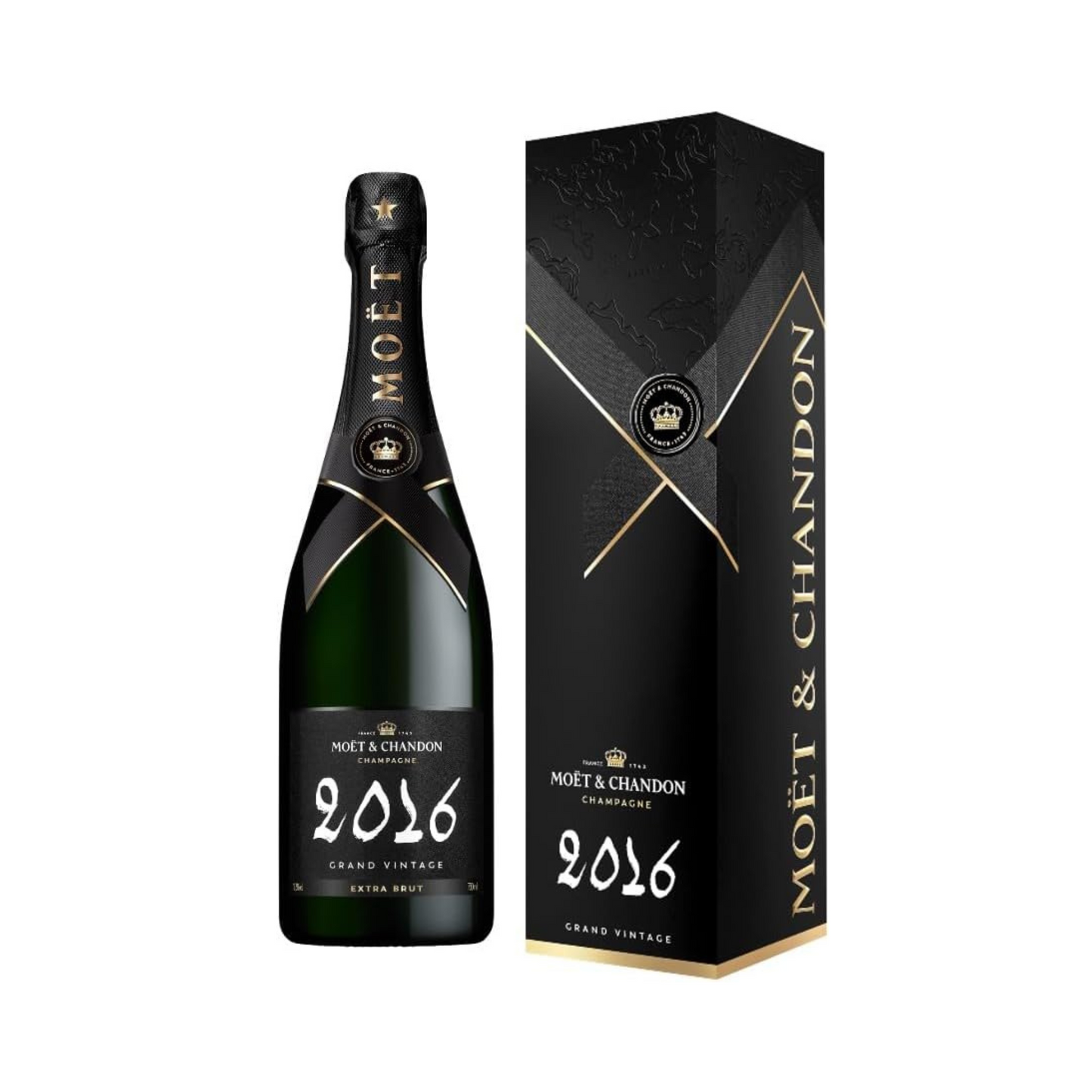Moët & Chandon Grand Vintage Brut 2016 - 75CL (With Gift Box)