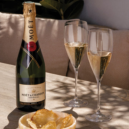Moët & Chandon Impérial Brut Festive Pack - 6 x 75CL + 6 Glasses