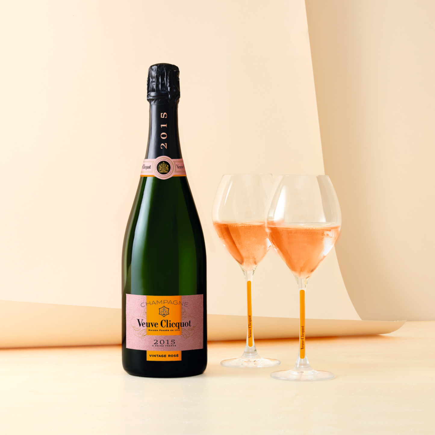 Veuve Clicquot Vintage Rosé 2015 - 75CL (With Gift Box)