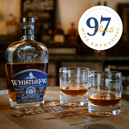 WhistlePig Straight Rye Aged 15 Years - 70CL (With Gift Box)